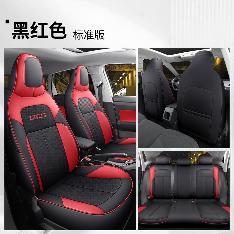 Volkswagen – Modelə uyğun (Original) oturacaq örtükləri Cover for - standard-full-coverage-black-red-customized