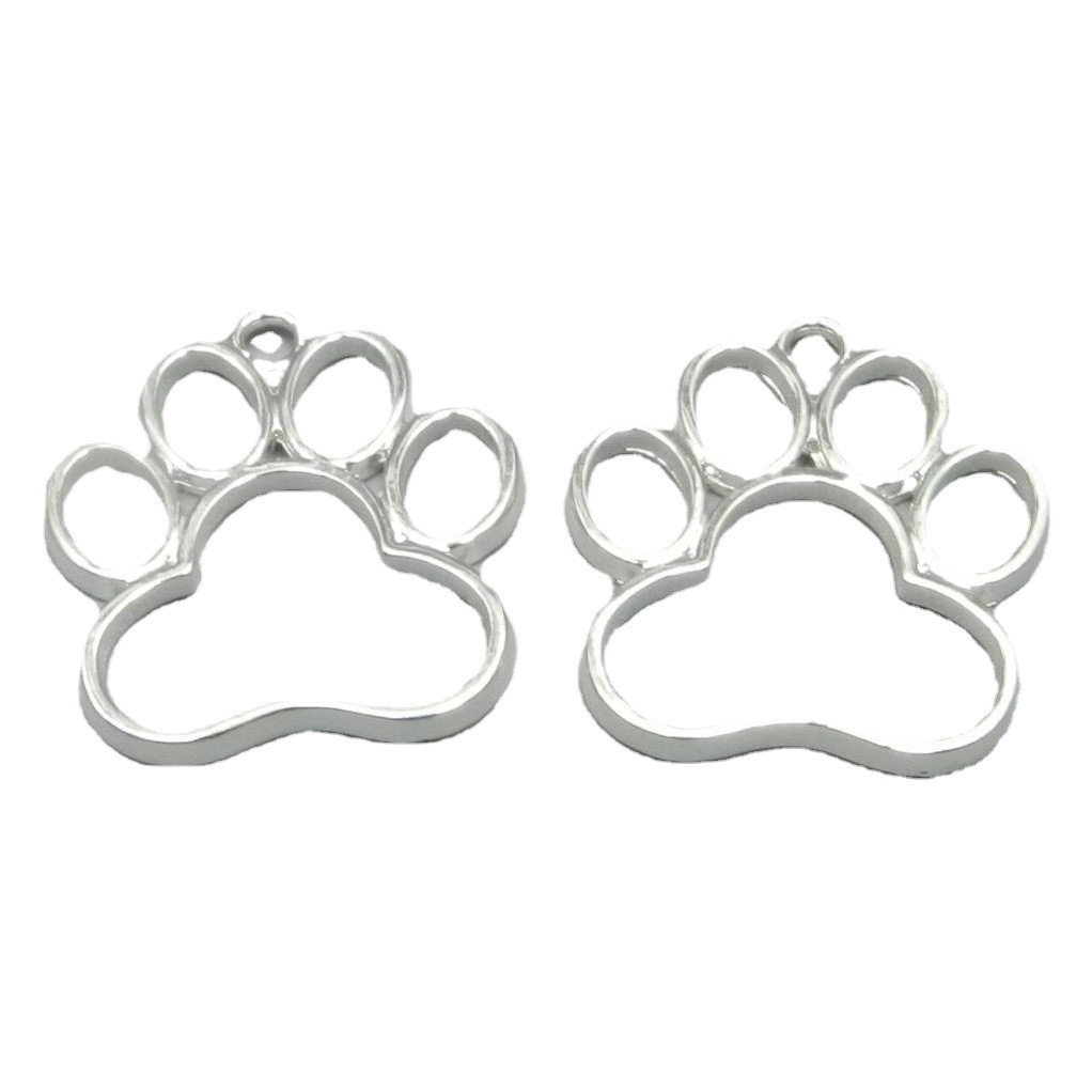 Color-preserving Cat's Paw Printing uv drop glue border resin glue metal hollow border diy jewelry accessories handmade materials