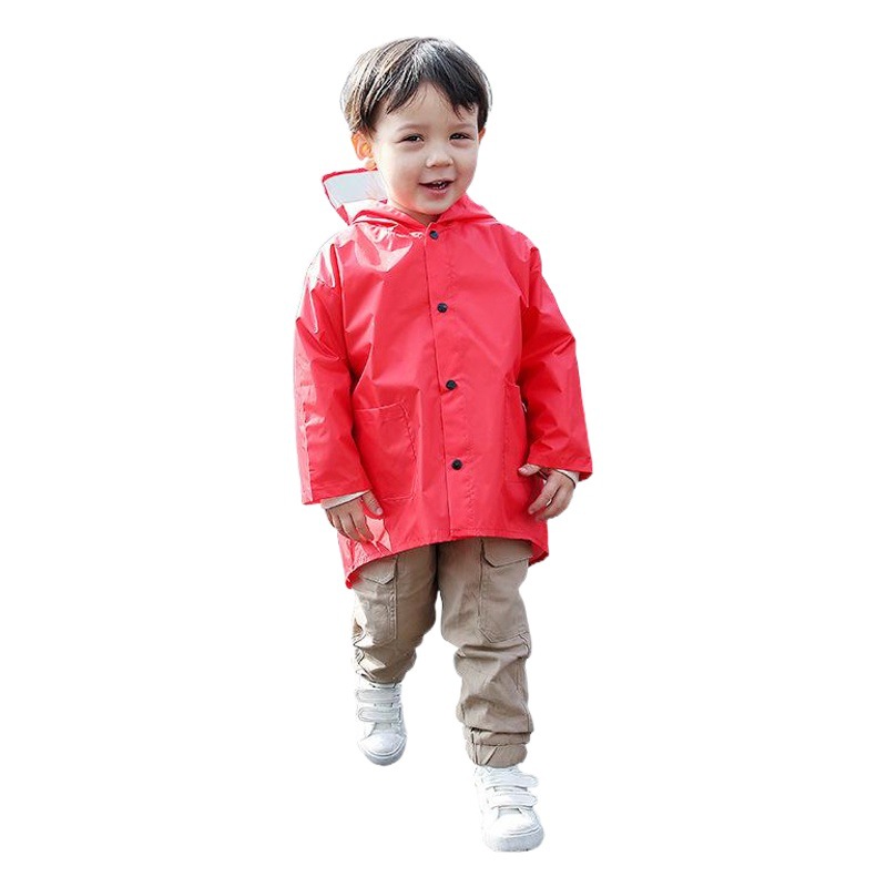 Niños del bebé creativo impermeable niños y niñas estudiantes de kindergarten Poncho infantil Primavera y otoño 2-6 años dinosaurio de dibujos animados