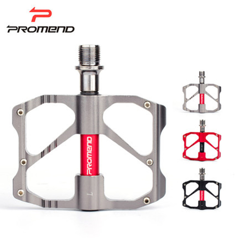 Promend mountain bike aluminum alloy bearing pedal road bike ultra-light bearing pedal bicycle pedal