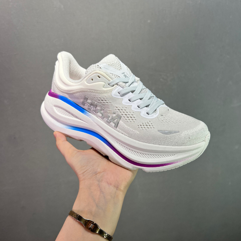 純正オリジナル Hoka ONE ONE ランニングシューズ 男女兼用 軽量 厚底 ジョギングシューズ Bondi9 ボンダイ アーバン トレンド ランニングシューズ|undefined