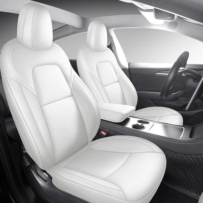 Modelə uyğun (Original) oturacaq örtükləri – Seat Cover, Breathable Seat Cushion - ivory-white-standard-version-remarks-model-year-rear-half-package