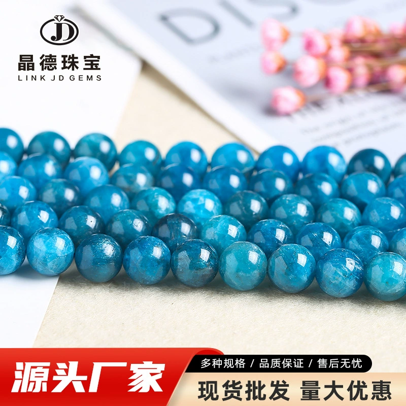 Ювелирное изделие Crystal Gem Accessory, аксессуары, ручка, синий браслет, круглые бусины, DIY, (Physicals), оптовая продажа