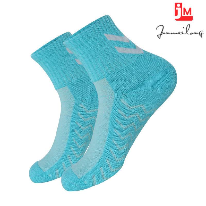 Junmeilong Professional Badminton Socks Ankle Protection Non-slip Table Tennis Socks Thickened Towel Bottom Badminton Socks Running Socks
