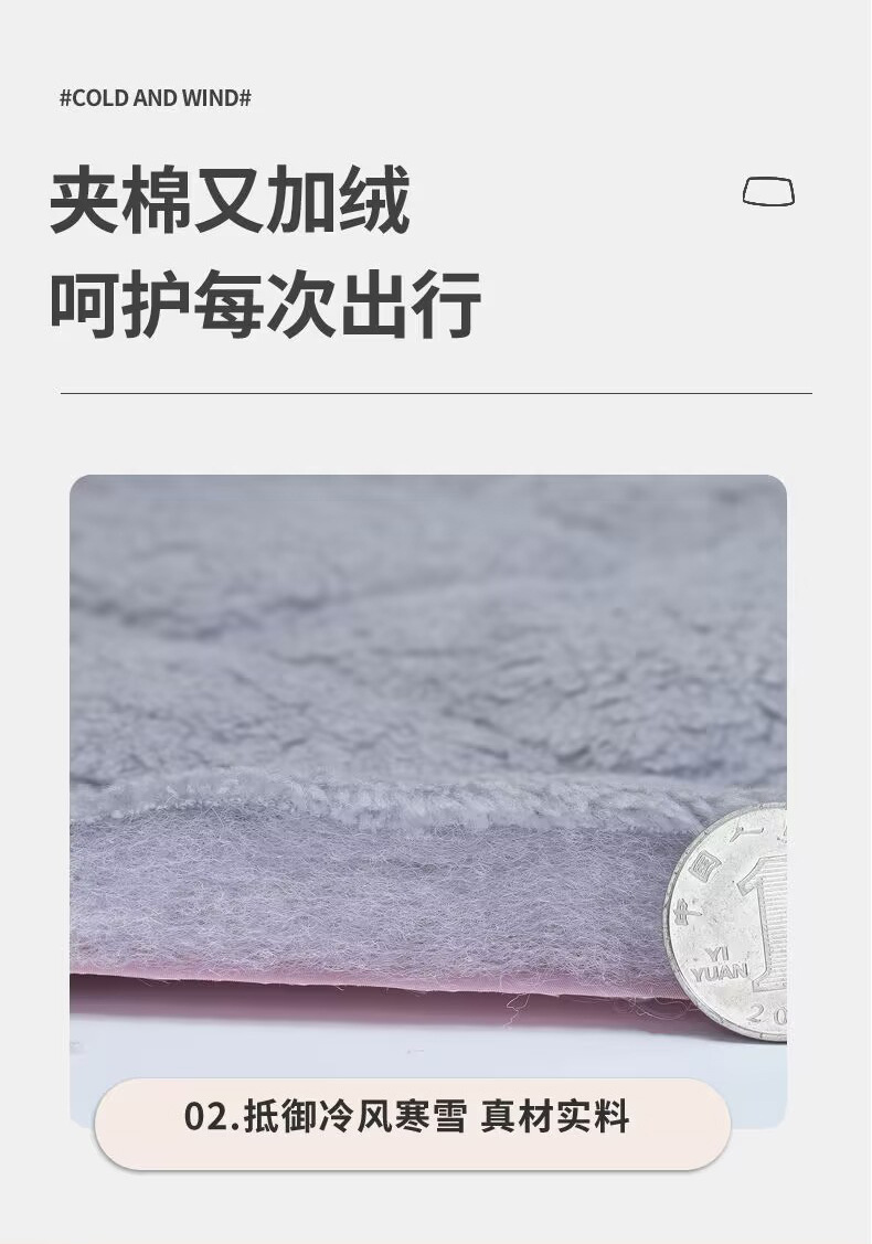 Electric Vehicle Windproof Skirt, Winter Windproof Cycling Skirt, Fleece-Lined Knee Warmer, Waterproof Cotton Skirt Apron
