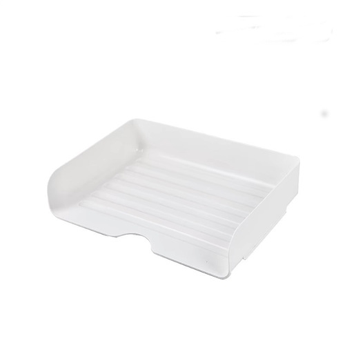 Bookshelf for desktop files and documents, place on office desk, stackable book storage box, A4 paper holder