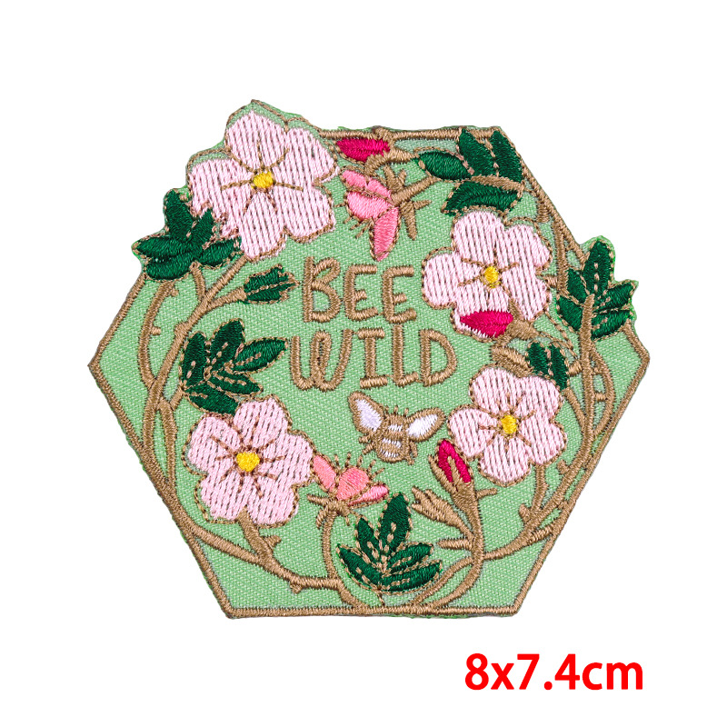 8g Weight Clothing Sticker Patches Classification 1 Piece Quantity Embroidery thread Material Letter Pattern Simple Style, Classic Style Style 1 Piece Simple Style Classic Style Letter Embroidery Thread Clothing Sticker Patches 7