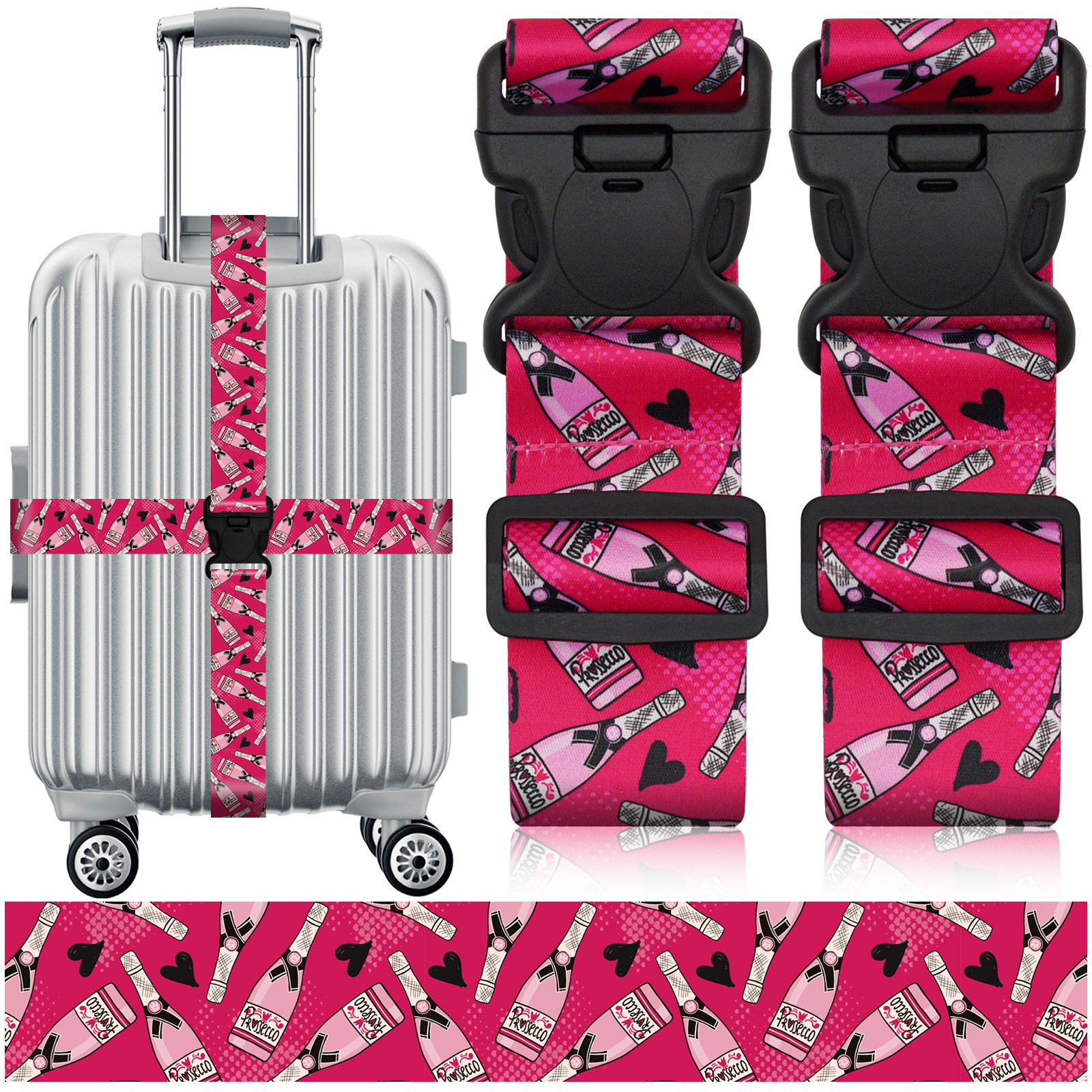 핑크 레드 와인