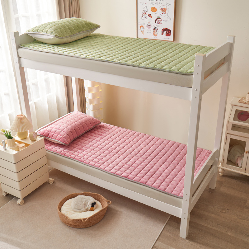 Milk Velvet Mattress Thickened Bed Guard Cushion Mattress Student Dormitory Winter Coral Velvet Cushion Tatami Wholesale Milk Velvet Mattress Thickened Bed Guard Cushion Mattress Student Dormitory Winter Coral Velvet Cushion Tatami Wholesale