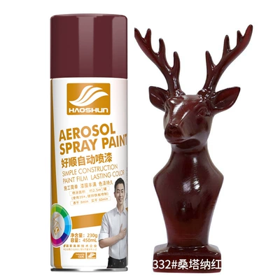 wood wall graffiti paint, Avtomobil boyası - santana-red450ml230g