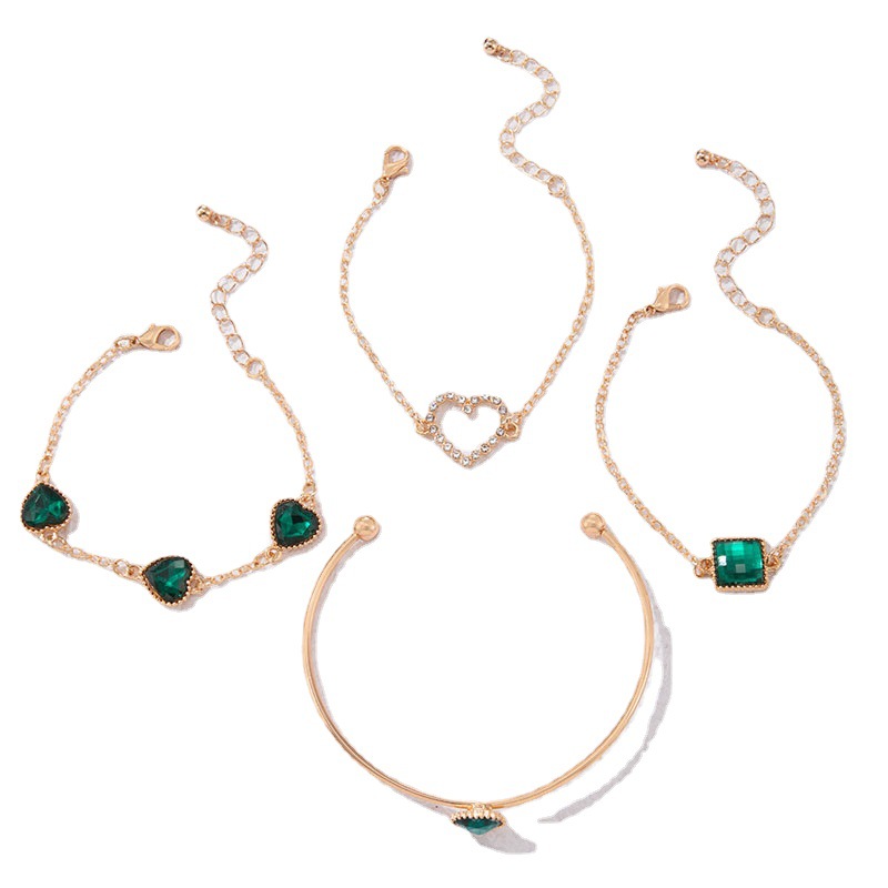 Minimalist Layered Bracelets For Women Stackable Gold Jewellery_voghion.com