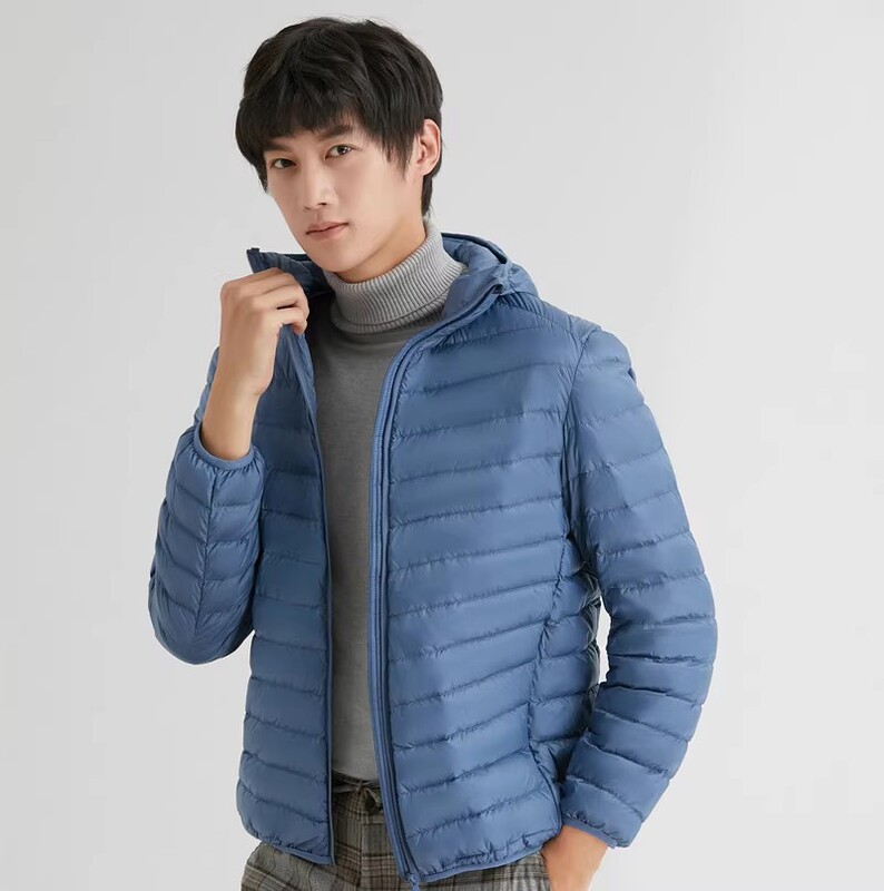 2024 New 90 Down Jacket Men's Short Lightweight Down Jacket Hat Casual Sports Warm Coat Trendy 2024 New 90 Down Jacket Men's Short Lightweight Down Jacket Hat Casual Sports Warm Coat Trendy