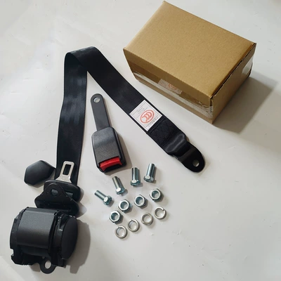Car seat belt, Passenger and Cargo Vehicles, Driver and - plastic-coated-k3-15cm-with-a-complete-set-of-screws-one-set-per-set