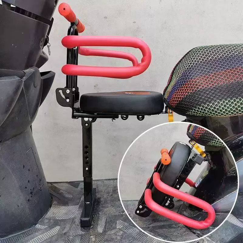 Электрическое автомобильное детское сиденье, переднее складное аккумуляторное автомобильное скутер, детское детское безопасное универсальное маленькое детское сиденье