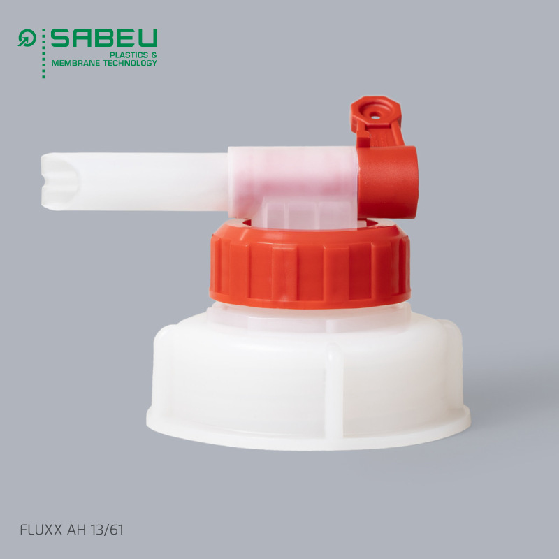 公司用工厂用吨桶分装阀门配件塑料龙头转接盖分液阀门AH13/61