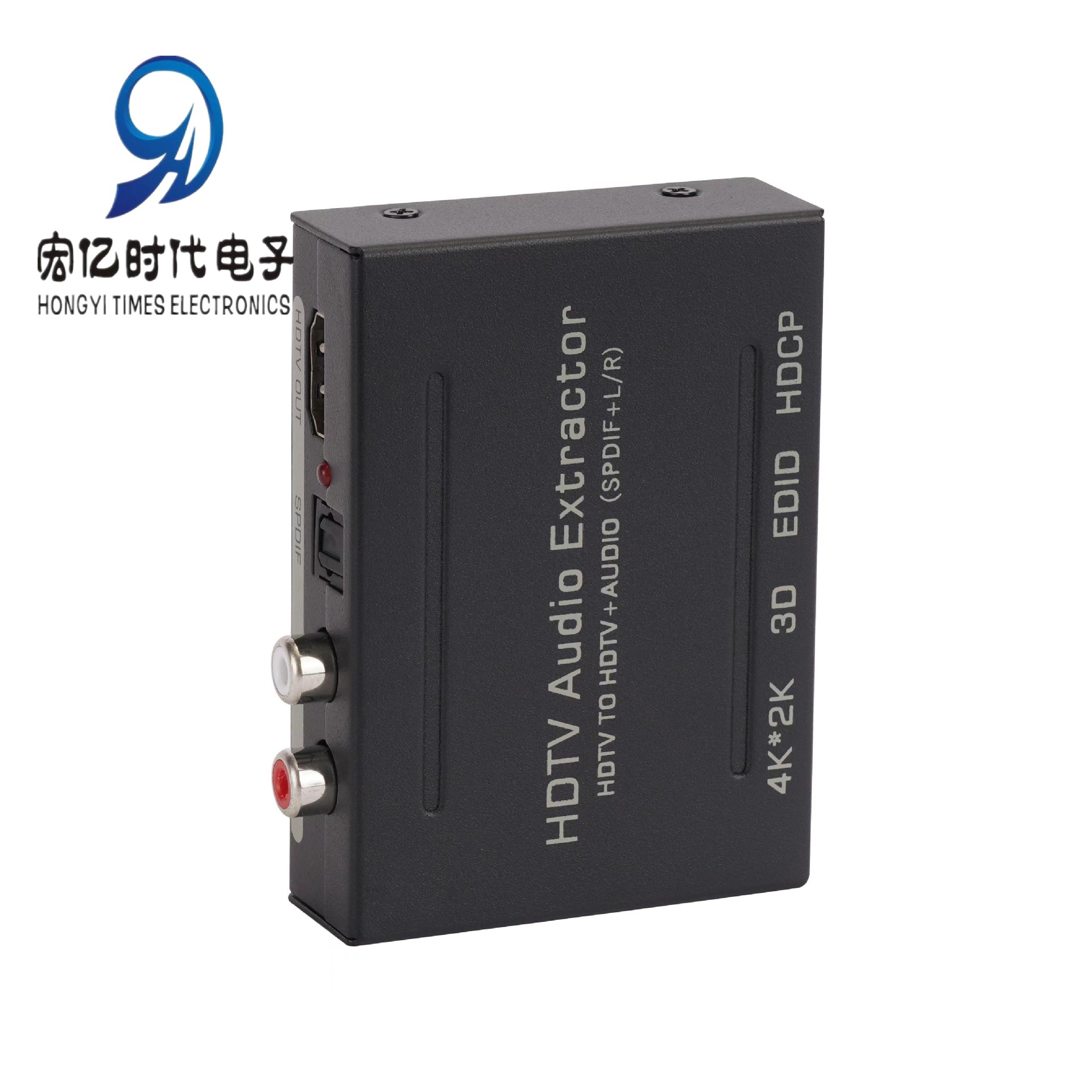 HDMI Audio Splitter HDMI TO HDMI+AUDIO+SPDIF+R/L Audio Signal Converter Power