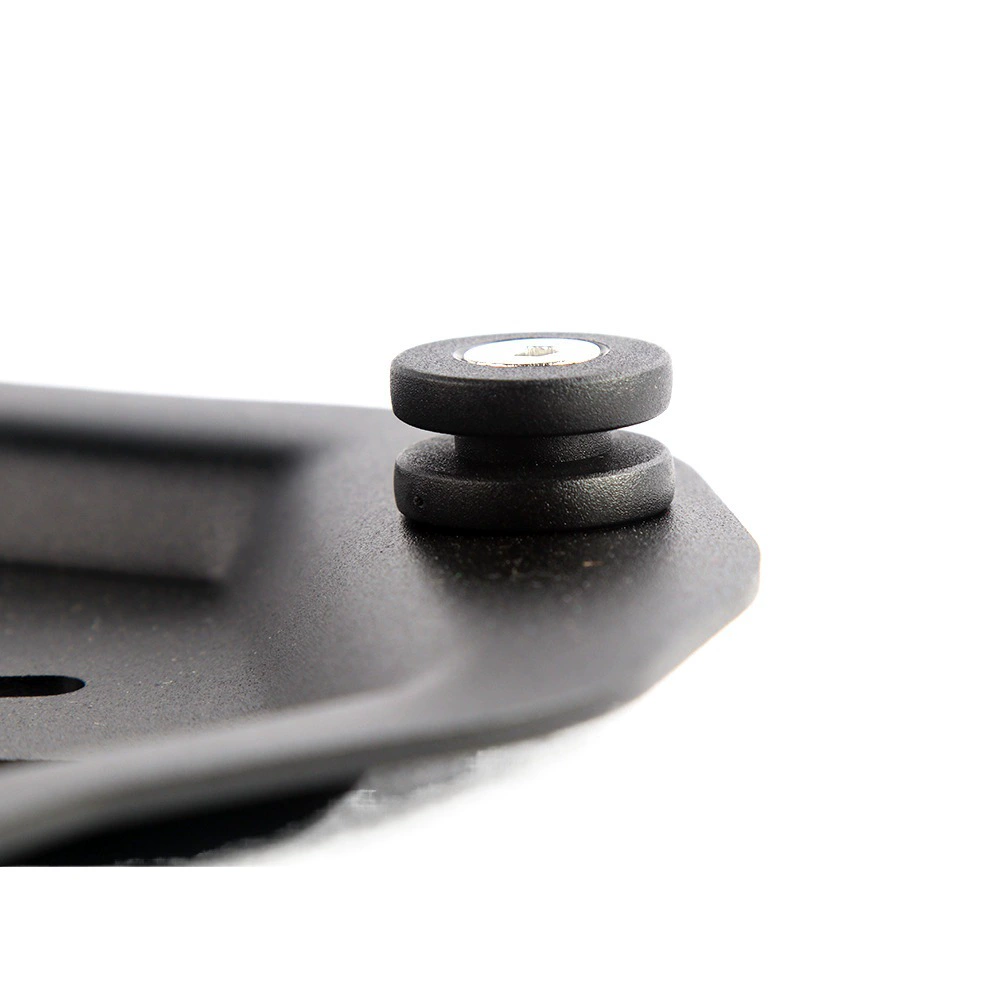 Мотоциклетный Универсальный хвостовой ящик из алюминиевого сплава Т-образная Пряжка хвостового ящика штамповка быстросъемная Нижняя пластина Бесшумная износостойкая пластиковая подушка