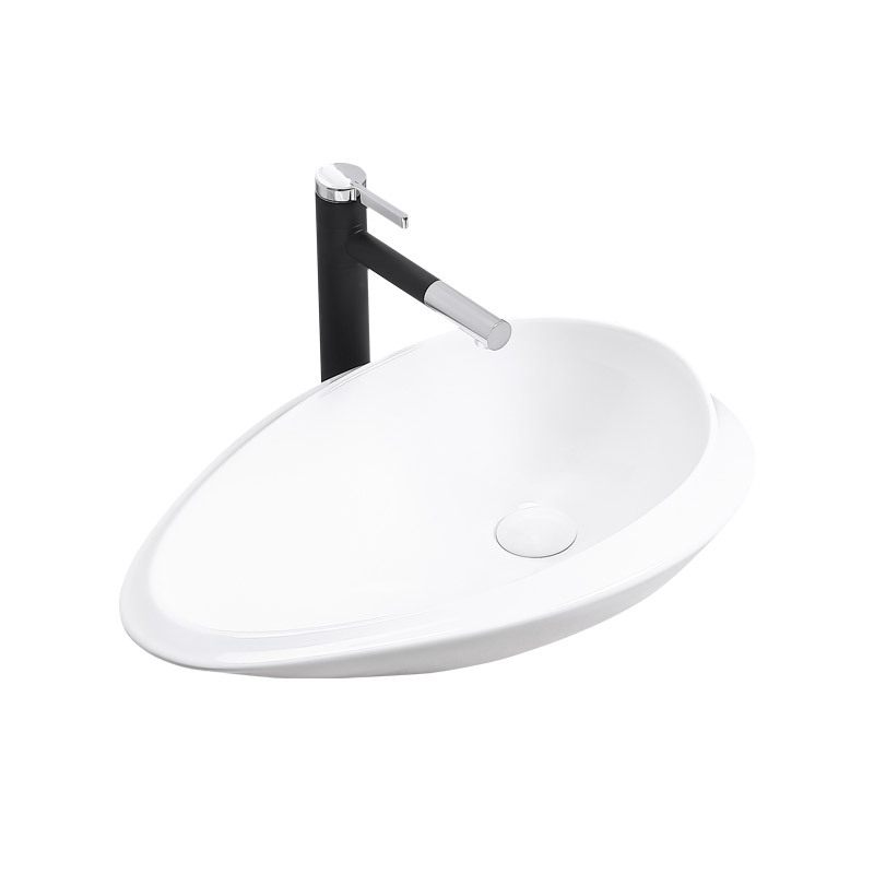 Hotel etapa arte cuenca integrado lavabo de cerámica simple cama y desayuno lavabo en forma especial lavabo de baño