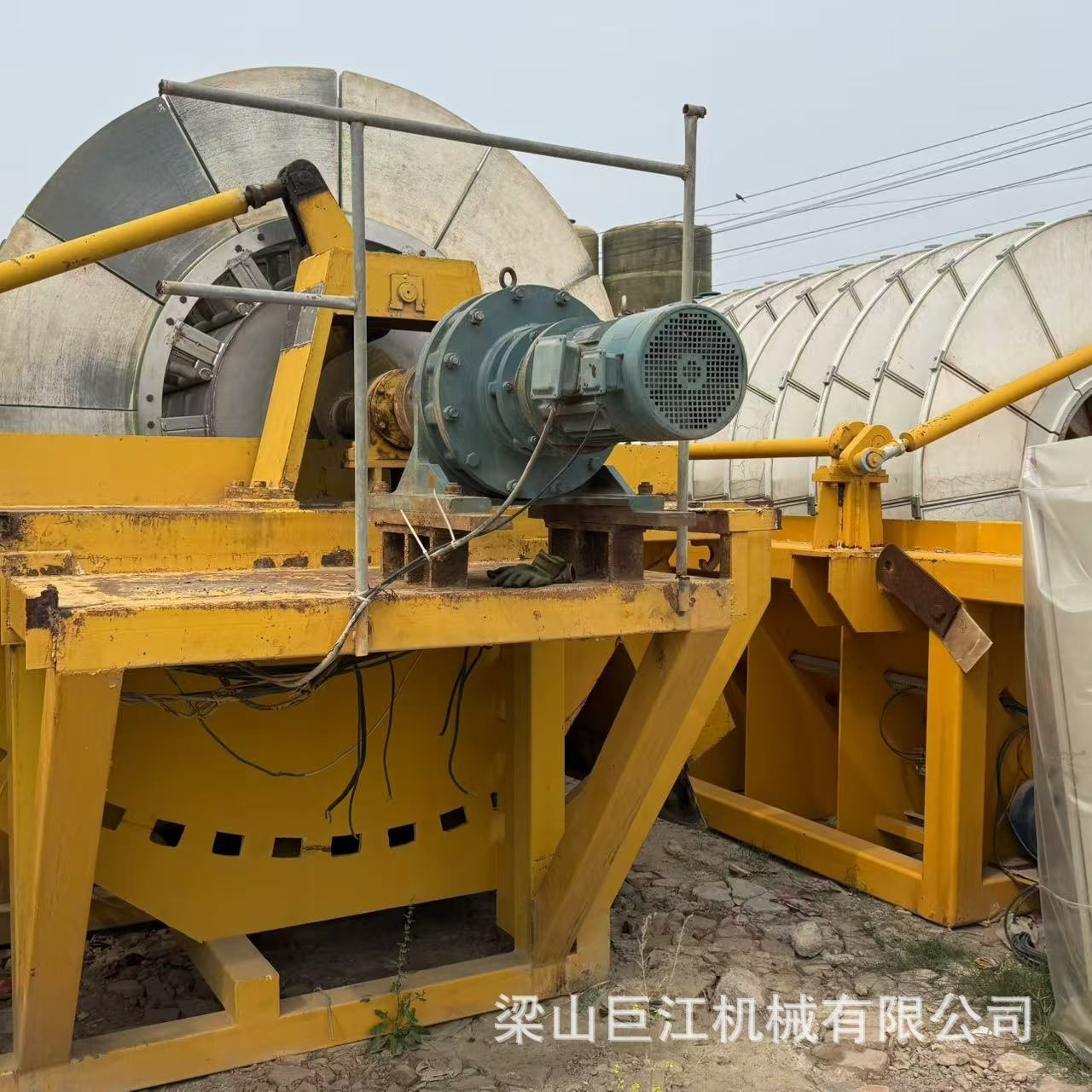 现货出售二手80平方盘式真空陶瓷过滤机 精矿尾矿过滤机 过滤设备