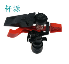 角度可调式摇臂喷头3/4寸６分外螺纹 25MM大田喷灌