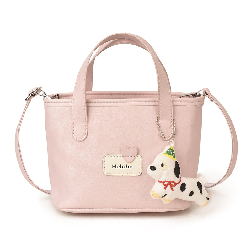 Bolso de moda coreano para niños y niñas simple color sólido pequeño y ligero bolso de cestas de bebés nuevos accesorios para niños bolso