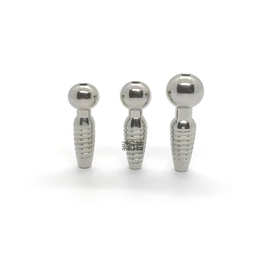 不锈钢螺纹自锁导尿管男用马眼插棒尿道扩张器导尿堵另类情趣用品