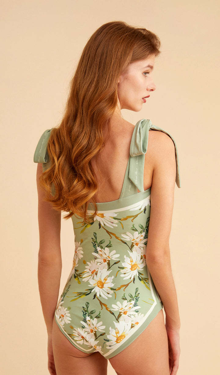 Retro French Swimsuit