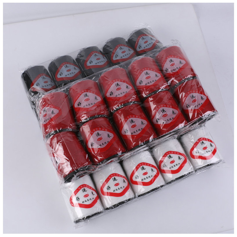 Black thread, white thread, pagoda thread, polyester sewing thread, pagoda thread, thick thread, quilt polyester thread, quilt thread, sewing clothes thread