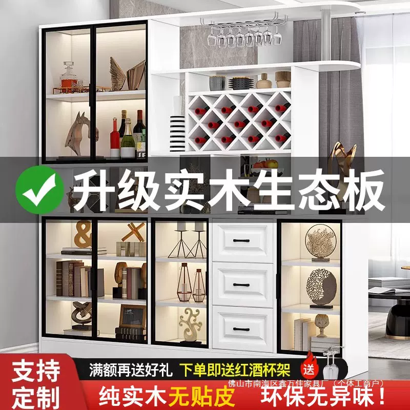 实木玄关柜鞋柜一体入户门厅柜客厅欧式装饰柜进门屏风隔断柜酒柜