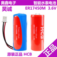 昊诚ER17450M锂电池3.6V水表电表仪表流量计RAM记忆PLC 功率型