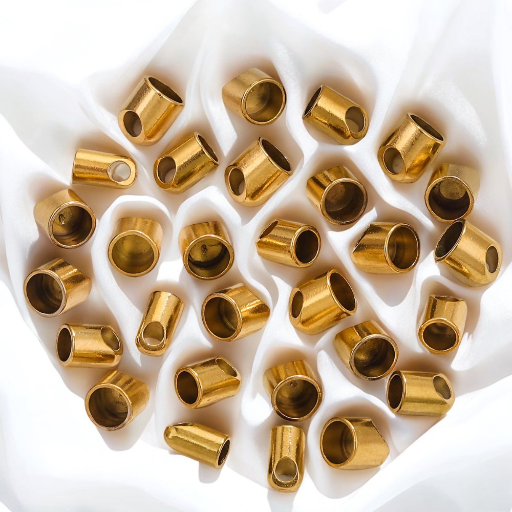 304 Stainless Steel Material 10 PCS/Package 6.3*8mm 304 Stainless Steel Geometric Hanging Pot Holder Connection Buckle