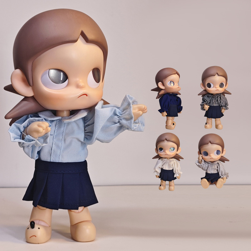 Zsiga Gazi Sister Puff Sleeve Shirt Dreamy Place Doll Clothes 1/8 Movable Doll Pleated Skirt Trendy Doll Outfit Zsiga Gazi Sister Puff Sleeve Shirt Dreamy Place Doll Clothes 1/8 Movable Doll Pleated Skirt Trendy Doll Outfit