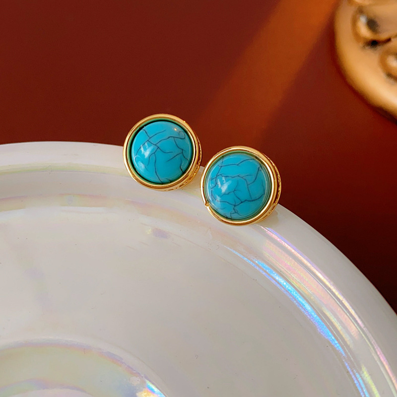 Medieval vintage aguja de plata colchones de perlas redondas de encaje retro lujo ligero conjunto de joyería de alta calidad