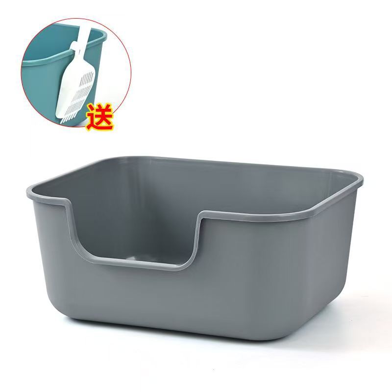 신사 그레이 무료 고양이 쓰레기 삽