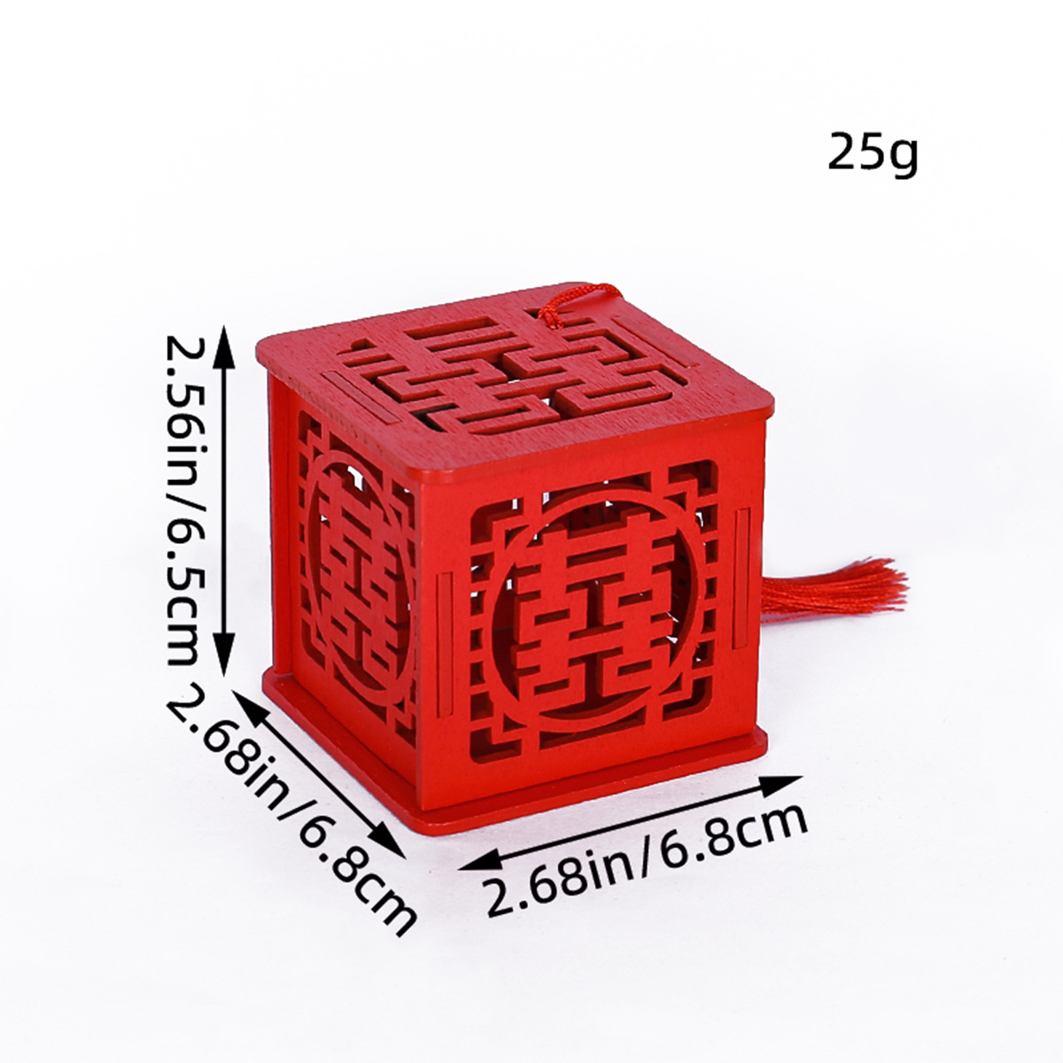 Retro chino caja de dulces de madera creativa boda caja de regalo de boda Boda retorno hueco caja de dulces fábrica al por mayor