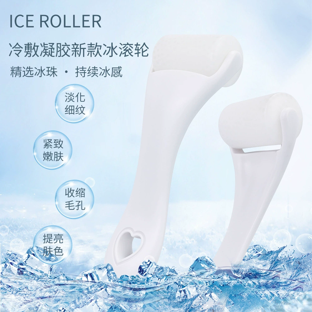 Трансграничные прямые ледяные ролики Ice Rolle для лица Лед Массаж Физическое охлаждение Косметические процедуры Лед ролик