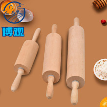 榉木擀面杖木质压面棍无漆无蜡榉木滚轴擀面棍烘焙面点中式压面杖