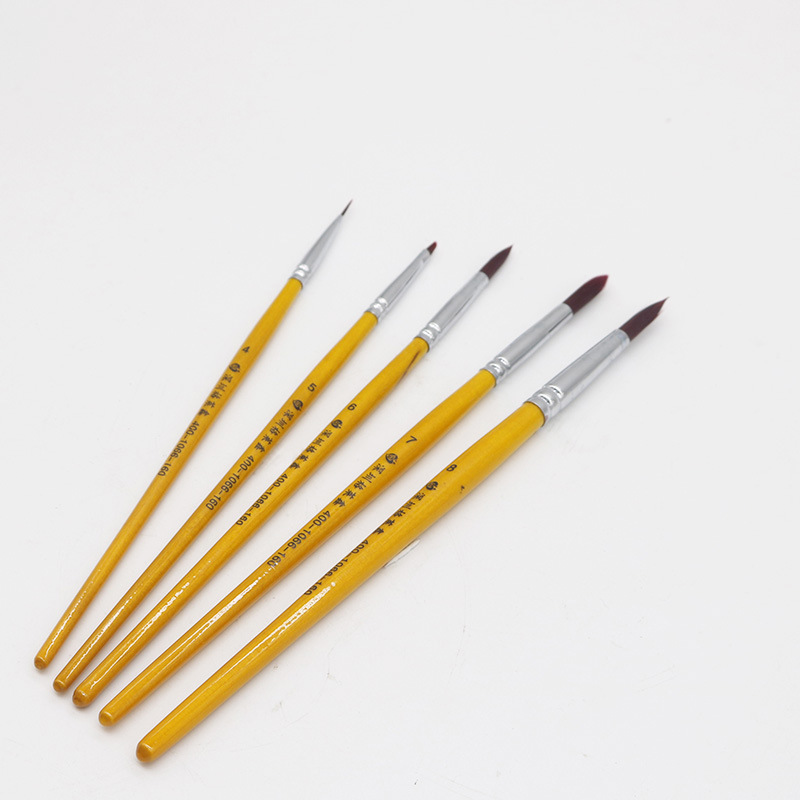 Pincel para Porcelana Dental de Nailon para Reparación Estética y Laboratorio Dental