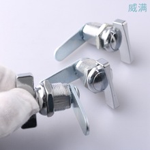MS403-2旋鈕式把手小圓鎖 配電箱電櫃 開關控制櫃圓柱鎖 設備櫃鎖