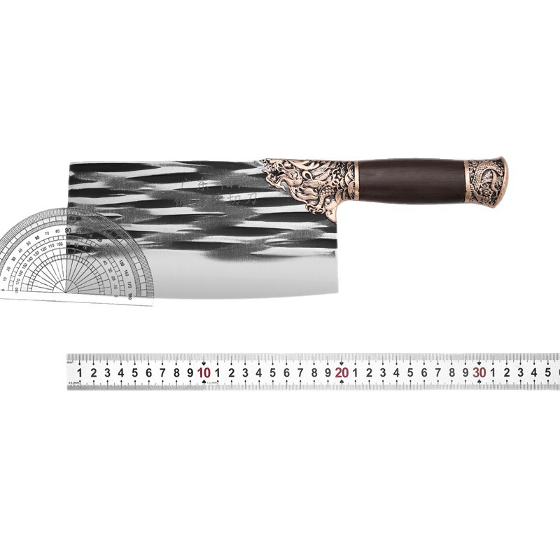 Longquan forjado cuchillo de cocina doméstico corte image 5