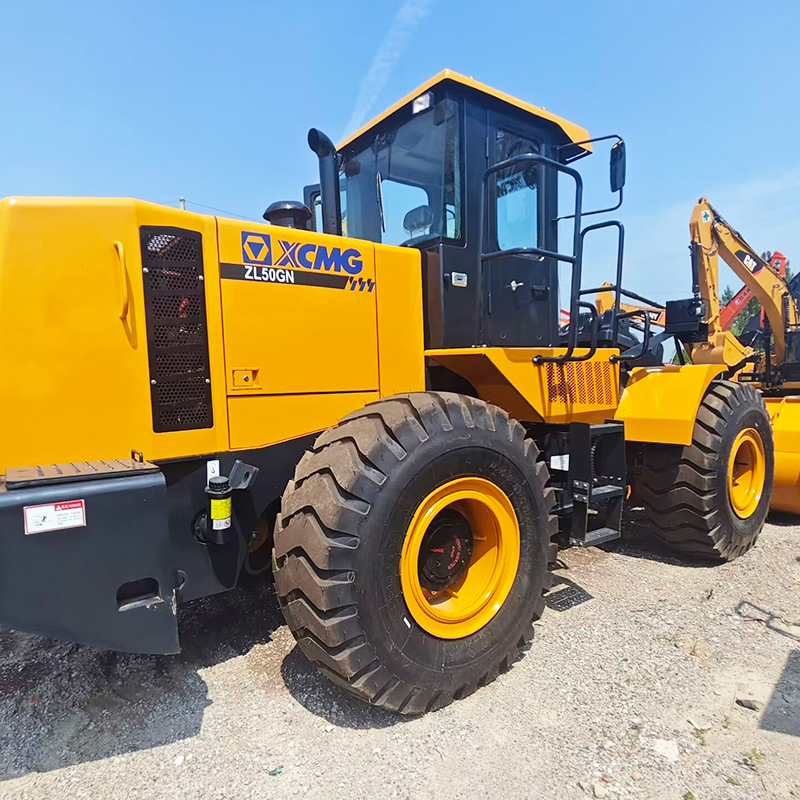 Excavadora XCMG 50GN Cargador de procedimientos de funcionamiento completo buen vehículo de ingeniería de prueba de sitio