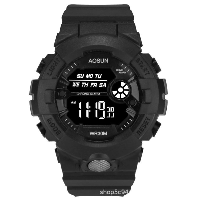 Fábrica al por mayor multifuncional coreano luminoso reloj despertador deportivo reloj electrónico para estudiantes de primaria y secundaria hombres adultos y mujeres reloj de moda