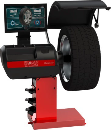 Балансировочный Станок автоматической автошины автомобиля балансировочного станка экрана ЛКД динамический вертикальный балансировочный станок