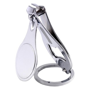 Round multi-function nail clippers nail clippers advertising gift bottle opener three-in-one nail trimmer wholesale printed logo