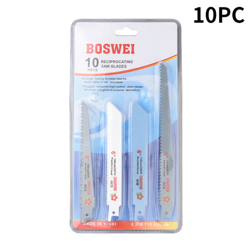 Reciprocating saw blade, saber saw, metal extension, coarse tooth fine tooth curve saw blade for woodworking aluminum, portable electric saw blade