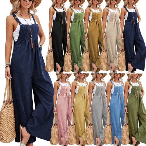 Best-selling eBay independent station Wish European and American women's clothing solid color women's casual belt pants
