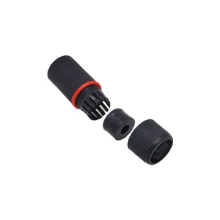 New network cable waterproof cap monitoring waterproof cover white black waterproof 4 piece set camera tail line waterproof cap large hole