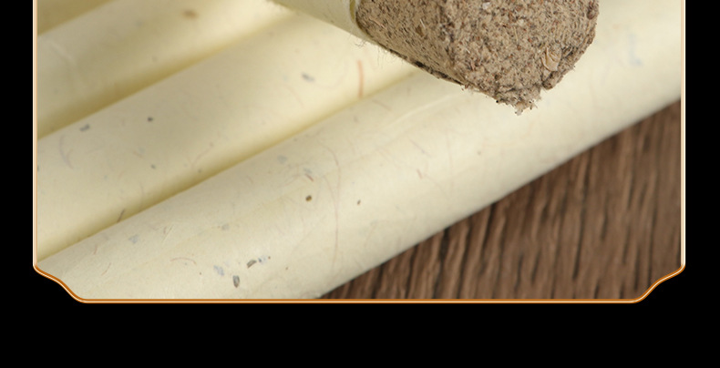 Moxa Stick Ai Tiao 1.8x20cm Aged Mugwort Moxibustion Roll for Home and Clinic Use in use