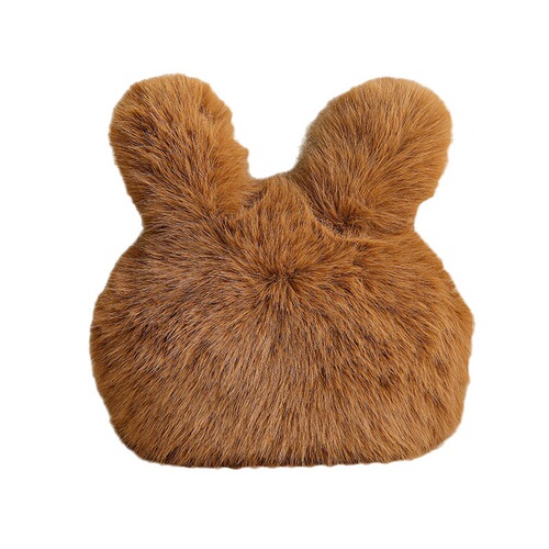 Rechargeable hot water bag to warm baby, electric hand warmer, skin-friendly plush girl's belly application, electric hot water bag to keep warm