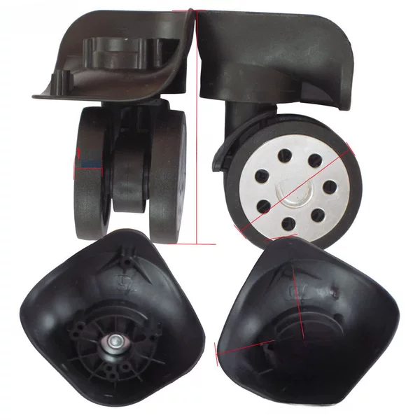 A32 double-row wheel trolley case wheel accessories luggage suitcase universal wheel luggage accessories wheel casters